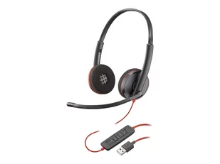 HP Poly Blackwire C3220 USB-A Black Headset Bulk 77R32A6 - Słuchawki - miniaturka - grafika 1