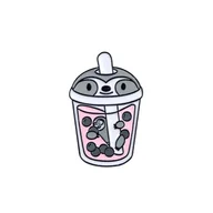 Broszki - Przypinki - Bubble Tea - miniaturka - grafika 1