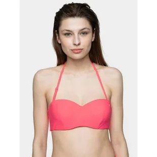 Strój kąpielowy góra od bikini damska 4F H4L21KOS002G-63S Różowy - Stroje kąpielowe - miniaturka - grafika 1