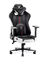 Fotele gamingowe - Fotel gamingowy Diablo X-Player 2.0 King (XL): Fotel Diablo X-Player 2.0 King: Biało-czarny - miniaturka - grafika 1