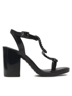 Melissa Sandały Melissa Snake Block + Bo.Bo Ad 35775 Czarny - Sandały damskie - miniaturka - grafika 1