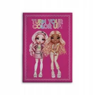 Koce i narzuty dla dzieci - RAINBOW HIGH RUBY PRZYJACIÓŁKI LALKI NARZUTA KOCYK KOC POLAROWY 100x140 - miniaturka - grafika 1