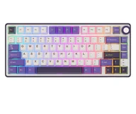 Klawiatury - Royal Kludge R75 Blackberry Mousse K silver switch RK-R75-BBERRYMS-KSLVSW-US - miniaturka - grafika 1