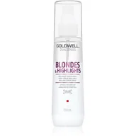 Serum do włosów - Goldwell DUALSENSES BLONDES & HIGHLIGHTS Nabłyszczające serum w sprayu do włosów blond 150 ml - miniaturka - grafika 1