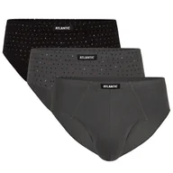 Majtki męskie - 3-pack slipy męskie classic 3mp-101 atlantic-l - miniaturka - grafika 1