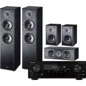 Kino domowe - PIONEER VSX-835DAB + MAGNAT Monitor S80ATM + S10B + S12C Czarny - miniaturka - grafika 1