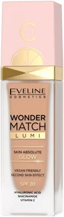 Eveline Wonder Match Lumi Podkład rozświetlający SPF20 25 30ml - Podkłady do twarzy - miniaturka - grafika 1
