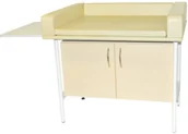 Meble i wyposażenie gabinetów medycznych - SBN-01SPb/B stanowisko do badania niemowląt - blat 80x75 cm - miniaturka - grafika 1