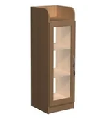 Meble do szkół i przedszkoli - Szafka szkolna z witryną Bałtyk ZP - miniaturka - grafika 1