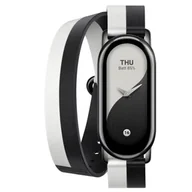 Akcesoria do smartwatchy - Xiaomi Smart Band 8 Double Wrap Strap Black And White - Oficjalny Sklep Xiaomi, Polska Dystrybucja,  i Raty Alior 10×0%! - miniaturka - grafika 1