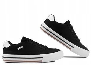 PUMA Buty dziecięce sportowe sneakersy trampki wygodne Court roz. 39 - Buty dla dziewczynek - miniaturka - grafika 1
