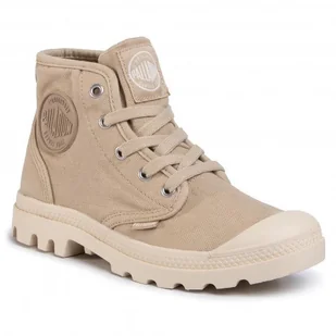 Trapery Palladium Pampa Hi 92352-238-M Beżowy - Botki damskie - miniaturka - grafika 1
