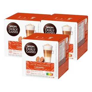 Nescafe NESTLÉ Kapsułki Dolce Gusto Latte Macchiato Caramel 3x16 sztuk 7836-uniw - Kawa w kapsułkach i saszetkach - miniaturka - grafika 1