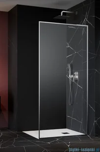 Radaway Modo F SL Brushed Nickel II kabina Walk-in 120x201,6cm prawa Szczotkowany Nikiel szkło przejrzyste 10419124-91-01R - Kabiny prysznicowe - miniaturka - grafika 1