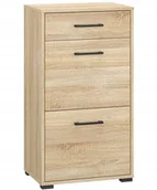 Szafki na buty - meble szafka na buty wąska komoda sonoma Caro 09 - miniaturka - grafika 1