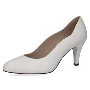Caprice Damskie czółenka 9-22402-44, białe nappa, 38 EU, White Nappa, 38 EU - Czółenka - miniaturka - grafika 1