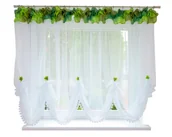 Firany - Firana Gotowa Oklahoma 390x145 Woal Firanka - miniaturka - grafika 1