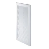 Kratki wentylacyjne - EQUATION Kratka wentylacyjna 18 x 25 cm biała - miniaturka - grafika 1