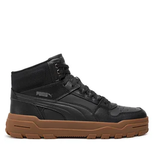 Sneakersy Puma Rebound Abrupt 397468 04 Czarny - Sneakersy męskie - miniaturka - grafika 1