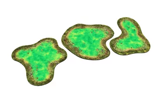 Tereny 2D Uniwersalne - Toksyczny Staw - Gadżety dla graczy - miniaturka - grafika 1