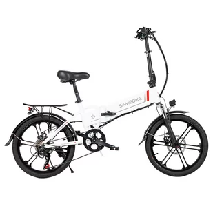 Samebike 20LVXD30-II Biały - Rowery elektryczne - miniaturka - grafika 1