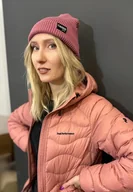Czapki damskie - Czapka Beanie Fisherman HIBISCUS ROSE - miniaturka - grafika 1
