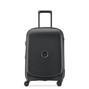 Walizki - Delsey Belmont Plus walizka na kółkach Kabine Slim, 4 podwójne kółka, 55 cm, czarny (czarny) - 3861803-00 3861803-00 - miniaturka - grafika 1