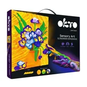 Zabawki kreatywne - Zestaw kreatywny - Irysy 30x40cm - Okto - miniaturka - grafika 1