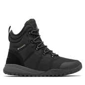 Buty trekkingowe męskie - Trekkingi Columbia Fairbanks Omni-Heat 2100831 Czarny - miniaturka - grafika 1