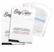 Pielęgnacja tatuażu - Easy Tattoo Folia ochronna do tatuaży, wodnoodporna arkusze 15x10cm 10szt. - miniaturka - grafika 1