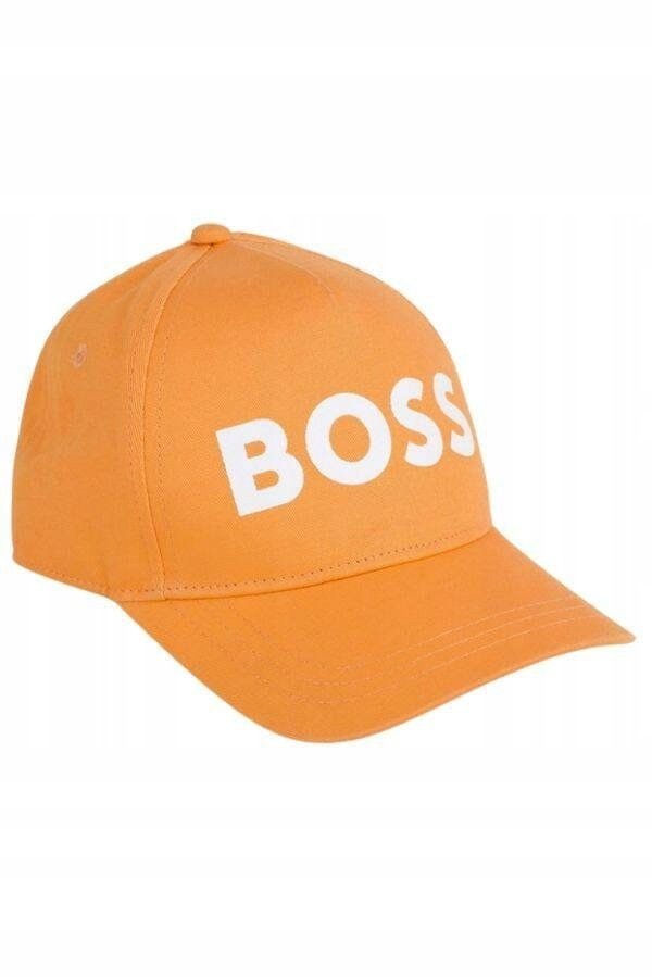 Czapka BOSS J50943 389 pomarańczowy - Cap: 56