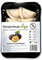 Szybkie dania obiadowe - PIEROGI ZE ŚLIWKAMI BEZGLUTENOWE 275 g - MAMA VEGE - miniaturka - grafika 1