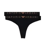 Majtki damskie - Emporio Armani Damskie majtki typu stringi (2 sztuki), Arctic, L - miniaturka - grafika 1