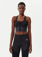 Koszulki sportowe damskie - adidas Top Stella McCartney Two-tone JM0301 Czarny Slim Fit - miniaturka - grafika 1