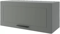 Meble kuchenne - Bergamo Szafka Wisząca Niska W4B/80 Szary Mat - miniaturka - grafika 1