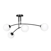 Lampy sufitowe - Emibig Pregos lampa sufitowa 4-punktowa czarna 670/4 670/4 - miniaturka - grafika 1