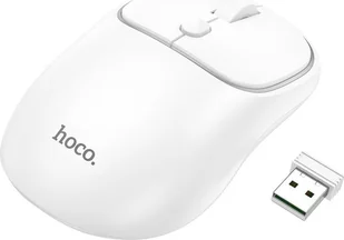 Hoco HOCO mysz komputerowa bezprzewodowa 2,4G 1600 dpi GM25 biała - Myszki - miniaturka - grafika 1
