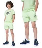 Spodenki męskie - SPODENKI DRESOWE CHŁOPIĘCE 4F DZIECIĘCE JUNIOR - miniaturka - grafika 1