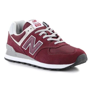 Buty New Balance M ML574 (kolor Czerwony, rozmiar EU 44) - Buty sportowe męskie - miniaturka - grafika 1