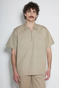 Koszula Ben Davis Solid 1/2 ZIP - Koszule męskie - miniaturka - grafika 1