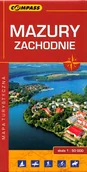 Atlasy i mapy - Wydawnictwo Compass Mazury Zachodnie mapa laminowana - Compass - miniaturka - grafika 1