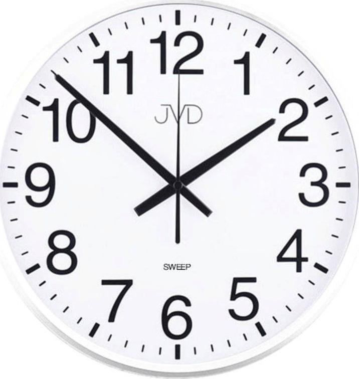 JVD Zegar ścienny JVD HP684.4 Cichy mechanizm
