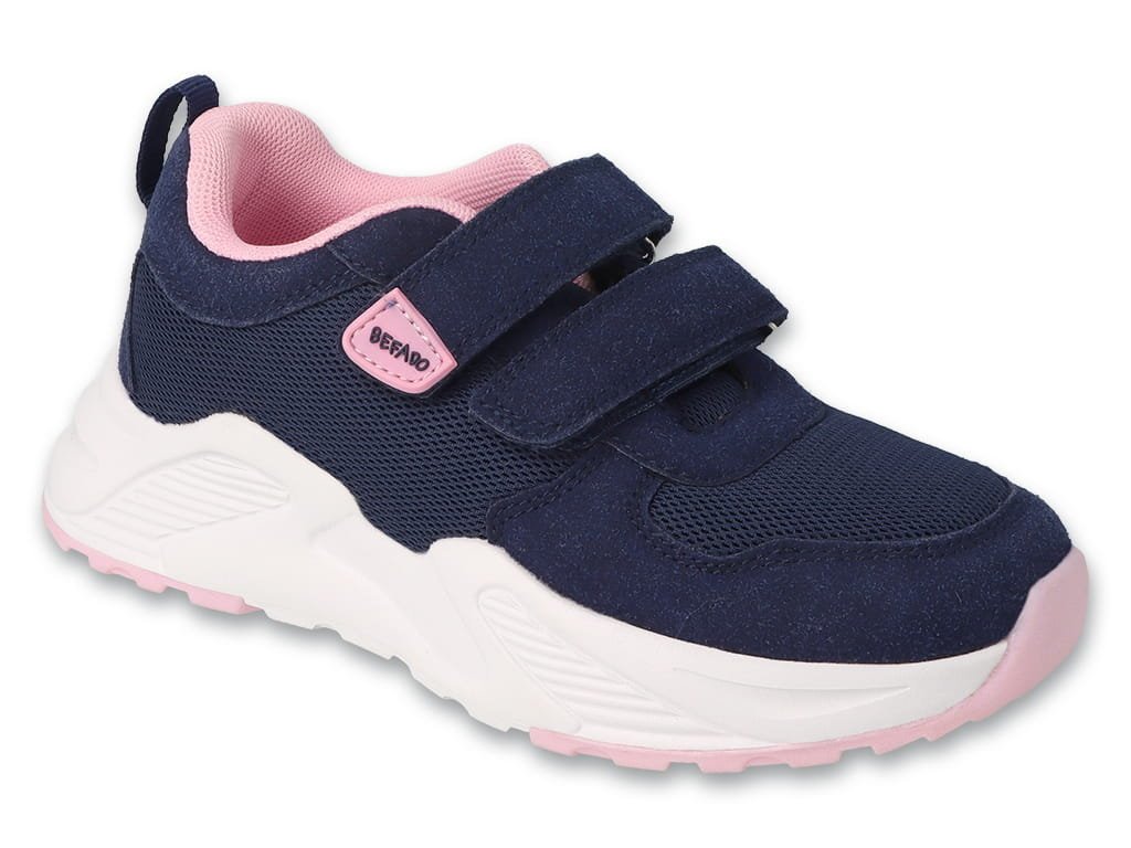 Buty dziecięce adidasy dziewczęce na rzepy sportowe Befado 516X300-27