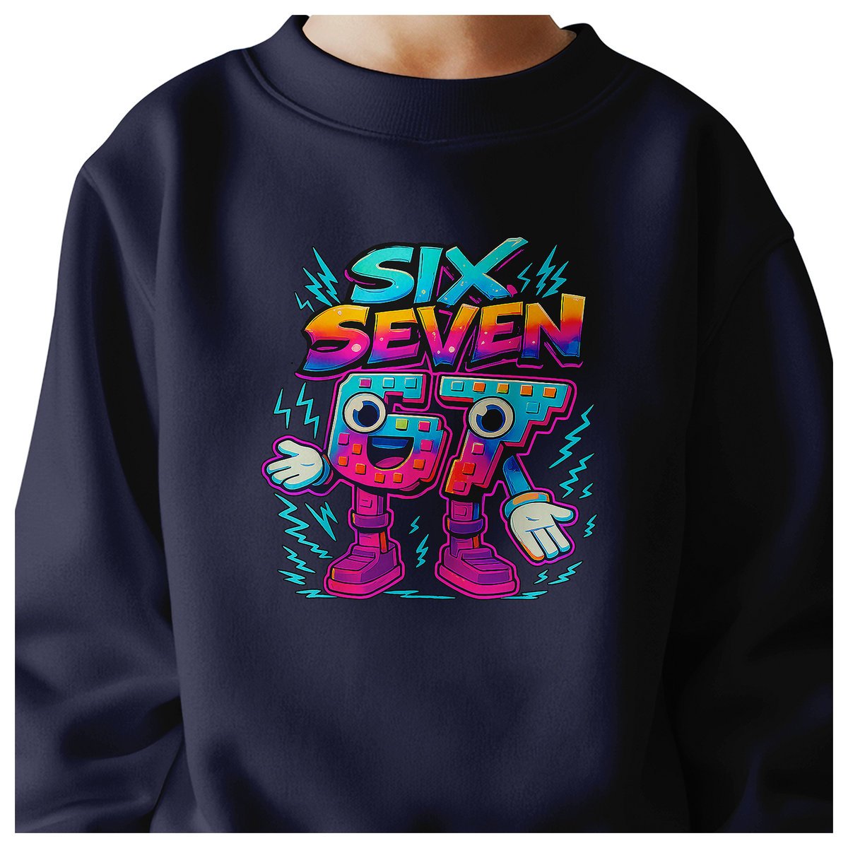 BLUZA DZIECIĘCA 67 SIX SEVEN VIRAL DLA CHŁOPCA DZIEWCZYNKI 134-140