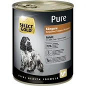 Mokra karma dla psów - SELECT GOLD Pure Adult Kangur 12x800 g - miniaturka - grafika 1