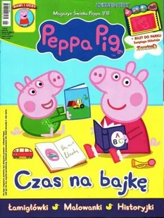 Świnka Peppa magazyn 1/2018 Czas na bajkę + znikopis Peppy - Czasopisma - miniaturka - grafika 1