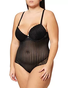 s.Oliver RED LABEL Bodywear LM Damski biustonosz Amelie, czarny, 85C - Biustonosze - miniaturka - grafika 1