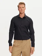 Koszule męskie - Calvin Klein Koszula K10K113521 Granatowy Slim Fit - miniaturka - grafika 1