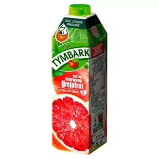 Tymbark nektar czerwony grejpfrut 1l 6 sztuk - Soki i napoje niegazowane - miniaturka - grafika 1