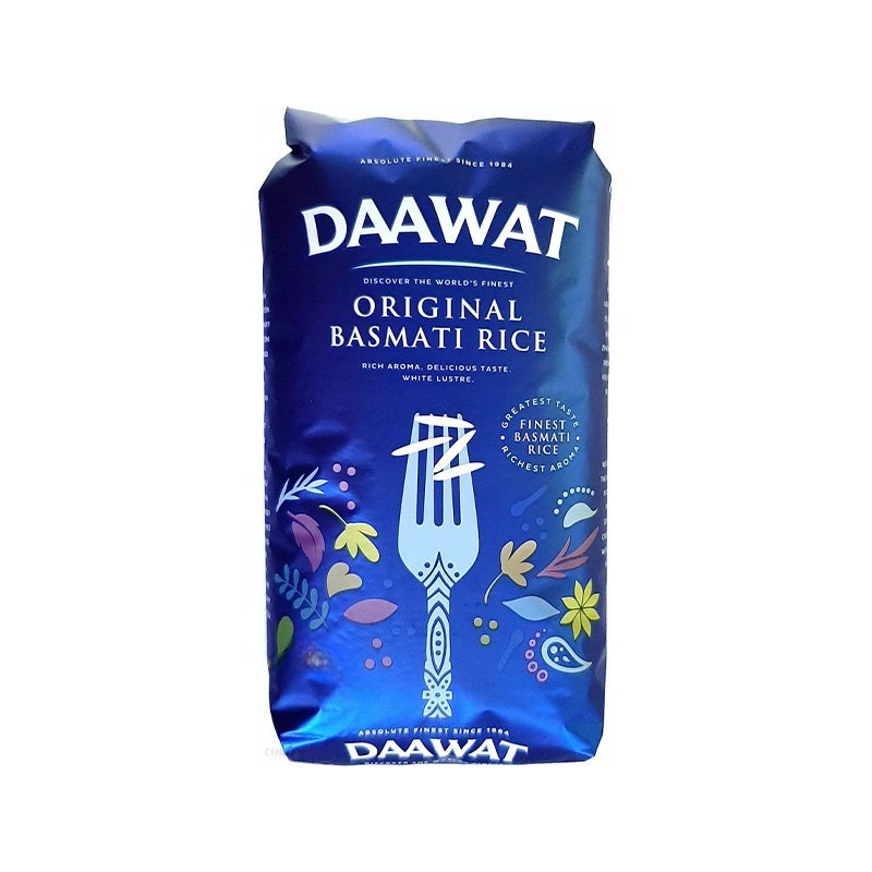 Ryż basmati Daawat Original 2 kg – długoziarnisty sypki aromatyczny